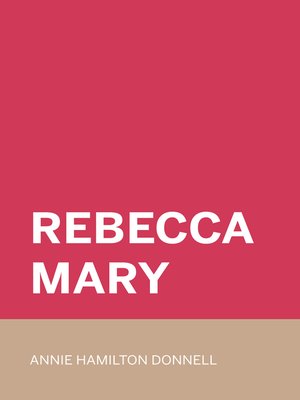 cover image of Rebecca Mary